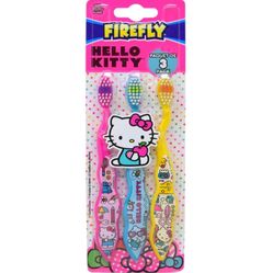 FireFly Sanrio Hello Kitty Soft Kids Toothbrush 3pk