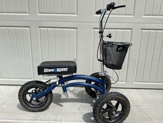 KneeRover All-Terrain Knee Scooter / Knee Walker – Blue