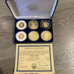 Rare Coin Tribute Proof With Certificate