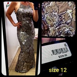 Gown with Sequins