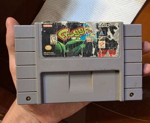 Frogger Super Nintendo SNES Game Cartridge Only Tested Works