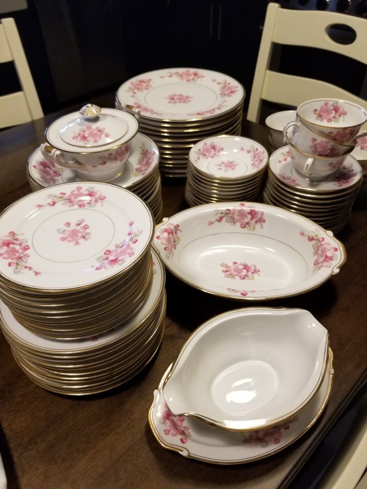 Fine China Set Occupied China Rosemont