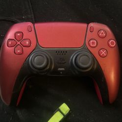 Two lightly used PS5 controllers for sale.
