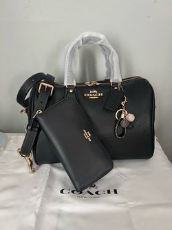 Coach Large Rowan With Matching Wallet