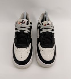 Nike Air Force 1 Kids Black/White Shoes size 4.5