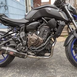 2018 Yamaha MT 07 11k Miles