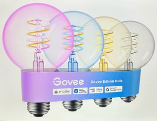 Govee Edison Smart Light Bulbs 4 Pack