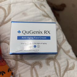 QuGenix RX Anti-aging Face Cream New Step 1