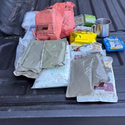 Emergency Rations And First Aid Supplies MRE
