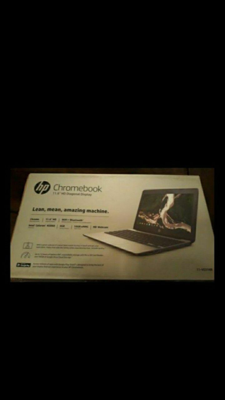 HP Chromebook 11.6' HD Diagonal display (brand new, unopened) Perfect 🎄 Christmas gift