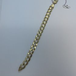 14K Gold Cuban Bracelet New 