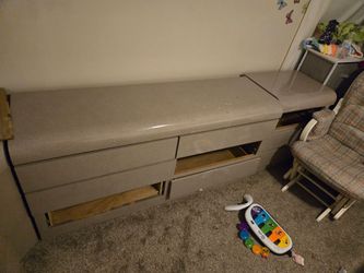 Free dressers, missing drawers