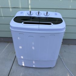 Portable Mini Washing Machine Twin Tub – Works Great