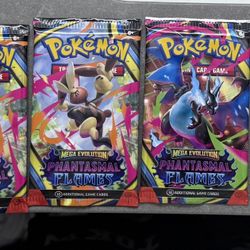 Pokemon TCG Phantasmal Flames Packs