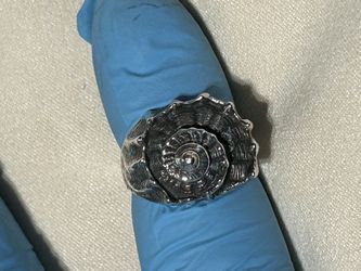 Retired James Avery seashell/conch ring