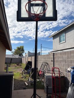 Portable Basketball Hoop with Backboard