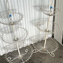 Pair Plant Stands 