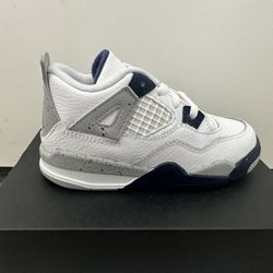 jordan 4 retro ps white midnight navy