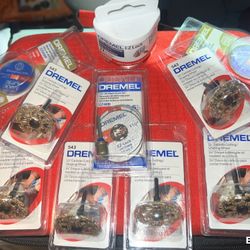 Brand New Never Opened Or Used  See Of 10 Dremel Cutting Accessories 