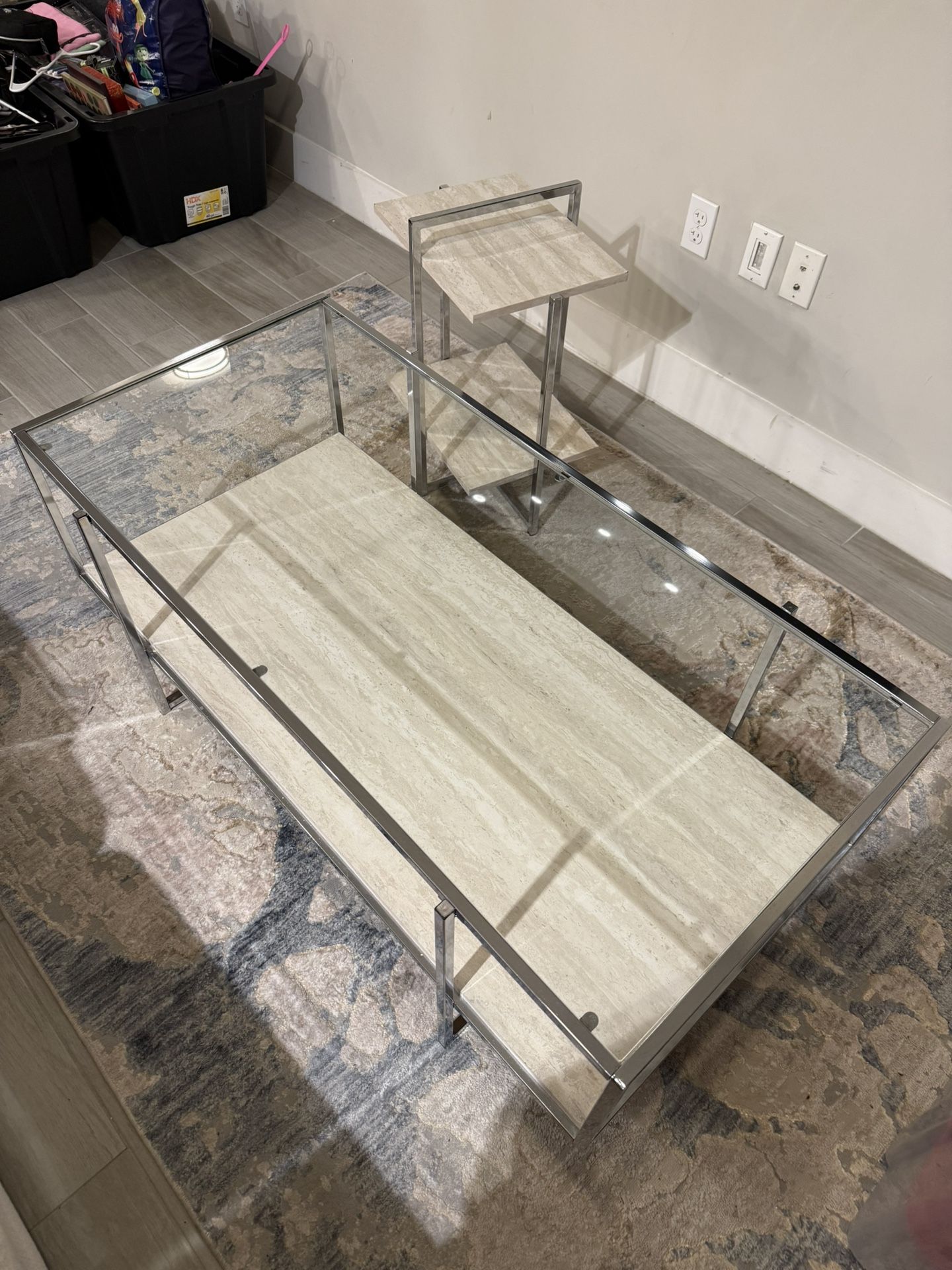 Coffee table and side table