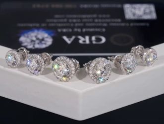 Moissanite Earrings 