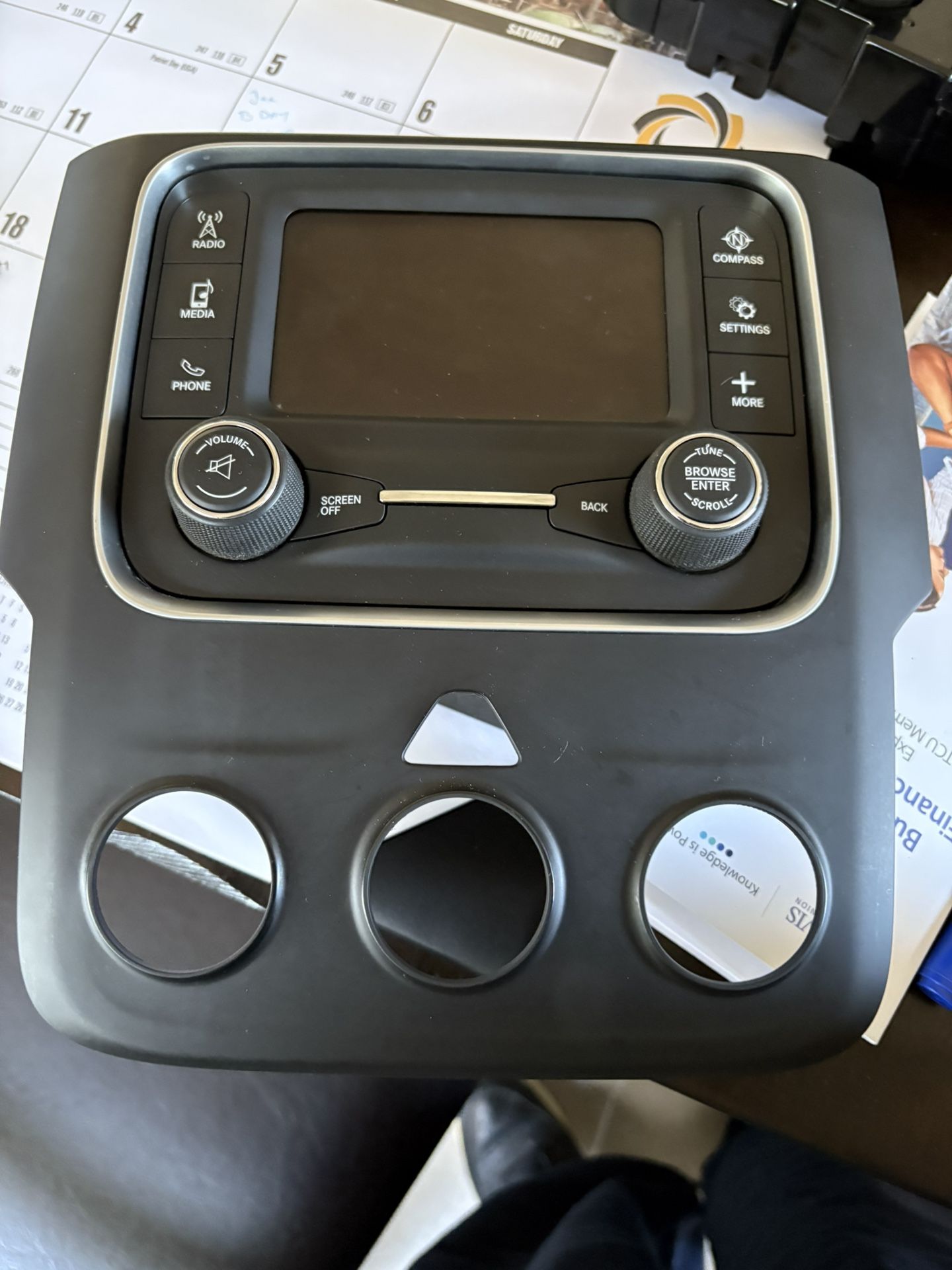 Stock Dodge Ram Radio