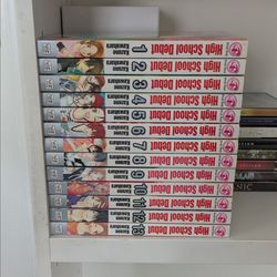 High School Debut 1-13 Manga Books Set Lot