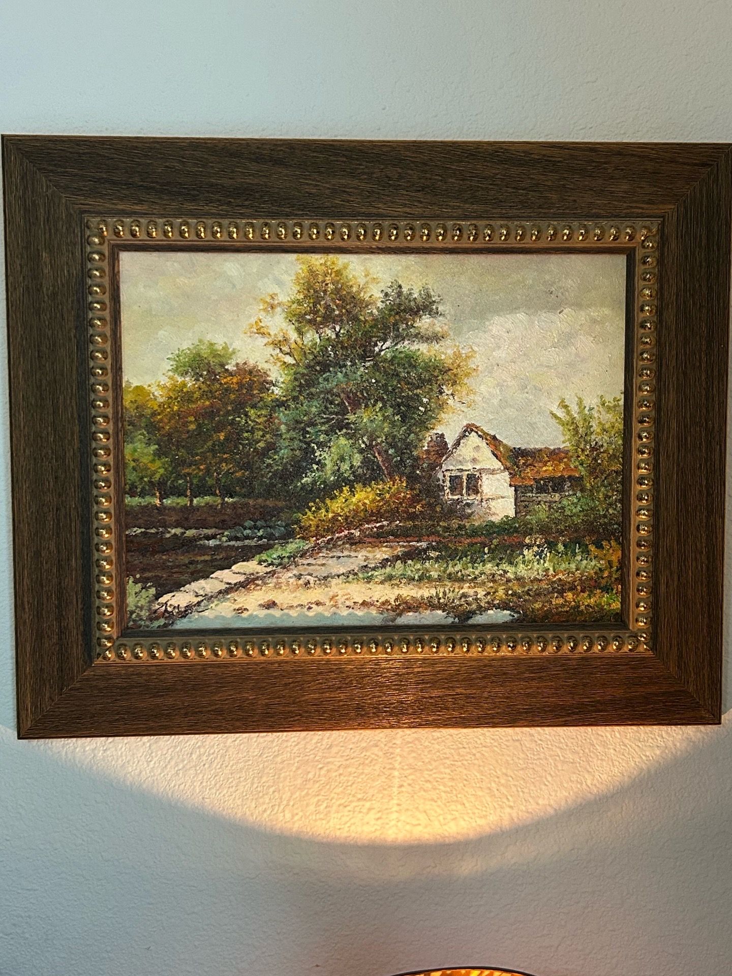 Framed Oil Painting Height 18 1/2"by Width 22 1/2"