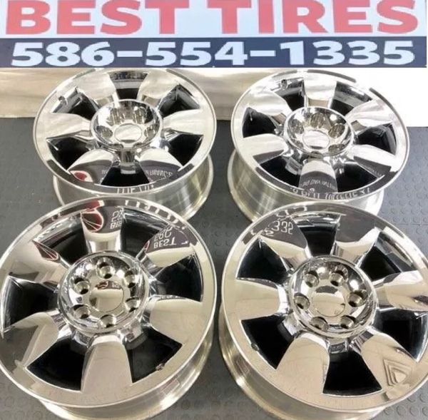 20” oem GMC Yukon Sierra wheels brand new 6x139 bolt pattern set of 4