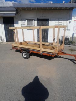 8-ft Trailer In Mint Condition Ready To Go