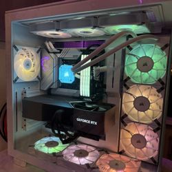 Custom White Gaming PC