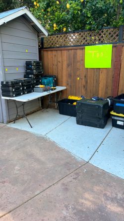 Estate sale! Tools must go!! 1504 Melanie Way, Livermore CA