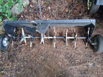 Aerator and plug pull behind