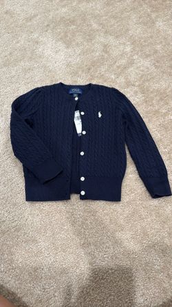Polo Ralph Lauren Knitted Cable Cardigan Girls