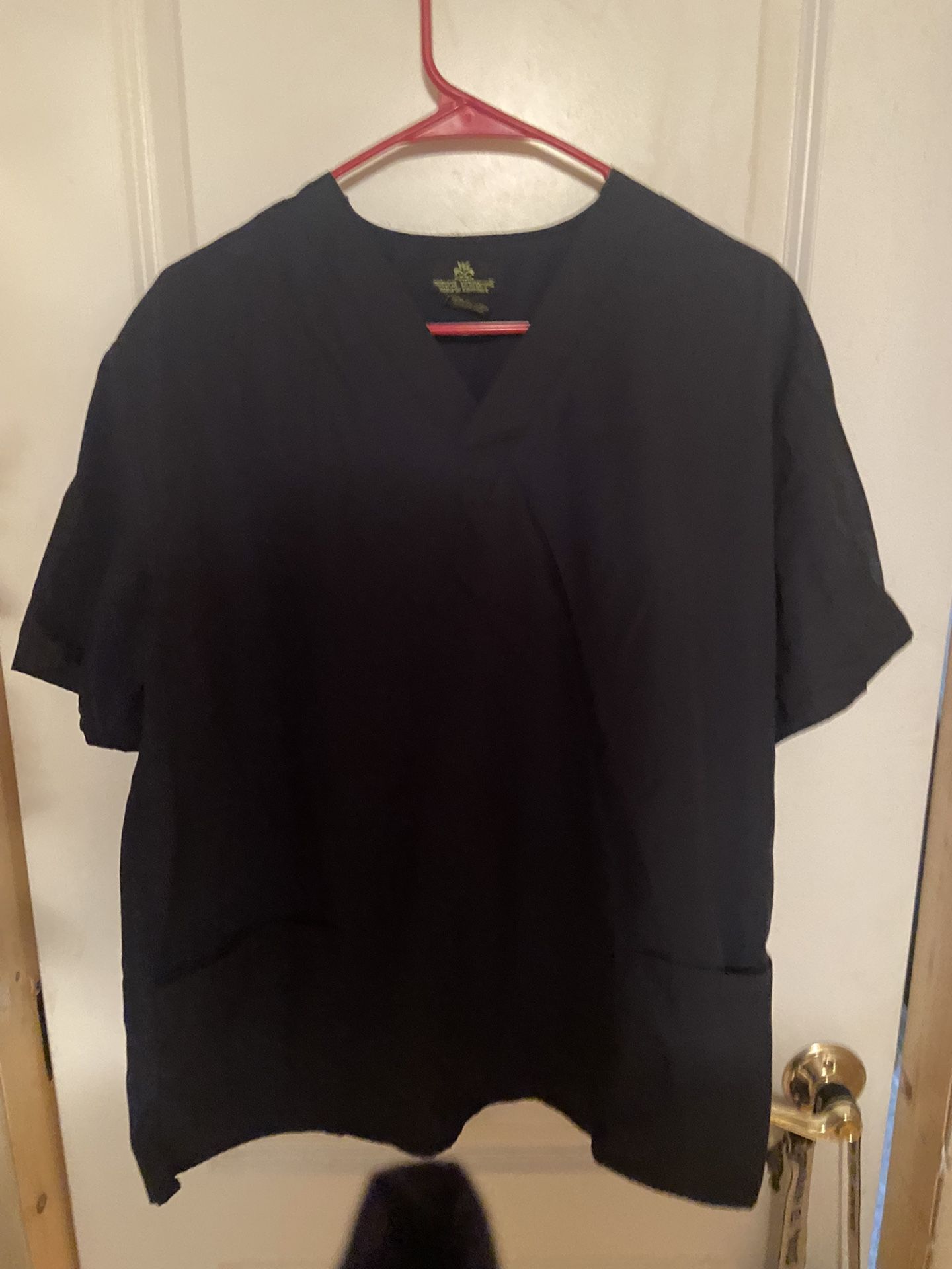 Natural Uniforms Navy Scrub Set Sz Med