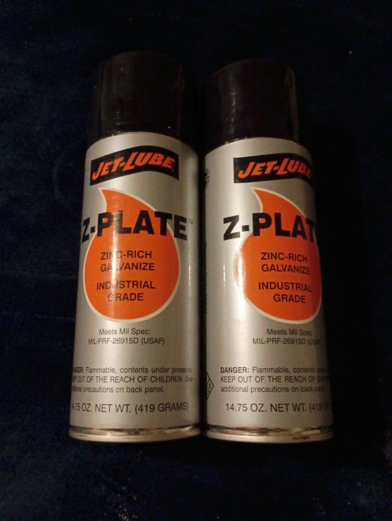 Jet-Lube Z,-Plate ZINC RICH Galvanize Industrial Grade