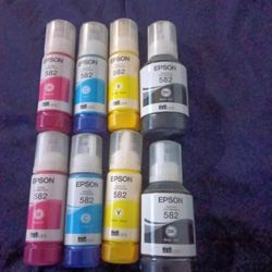 2-Epson 582 Ink 4pks Of Ink 