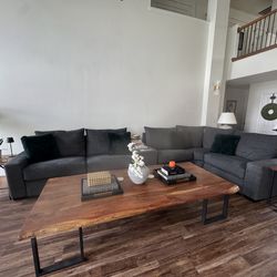 Slmost new Home Zone Sectional