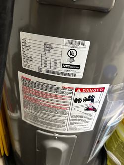 water heater 40 gallon new