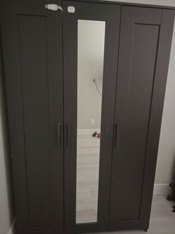 IKEA BRIMNES 3 DOOR  WARDROME CLOSET