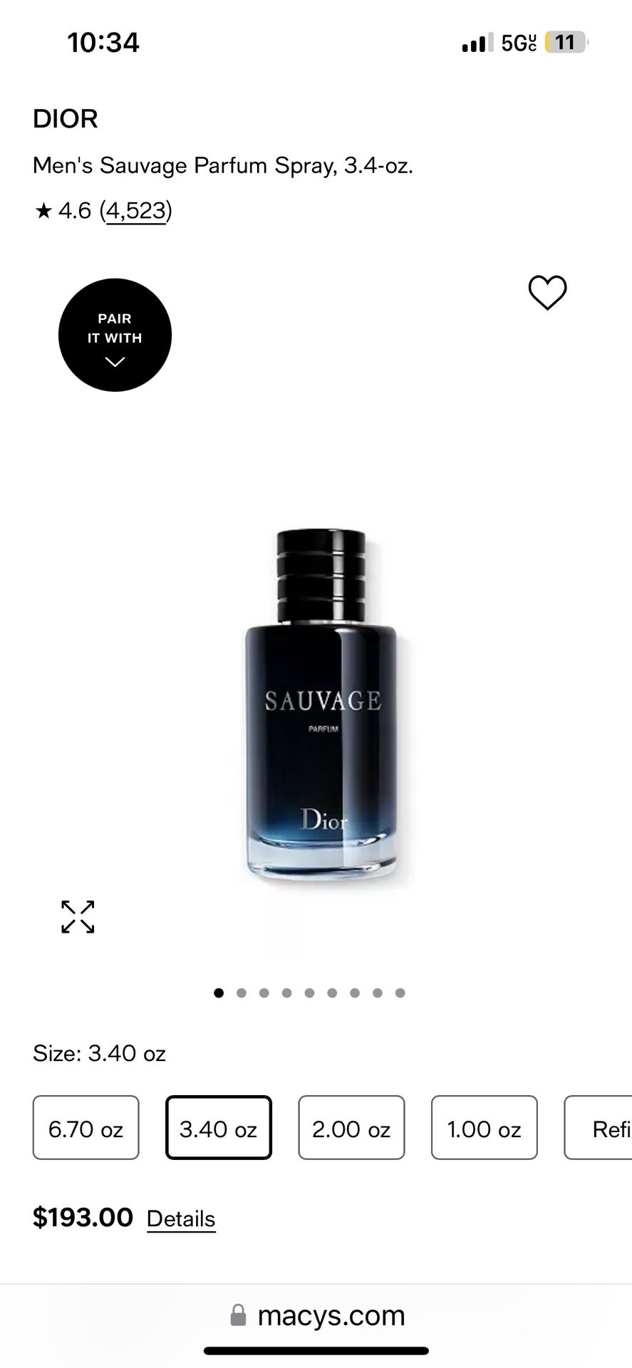 Dior Sauvage