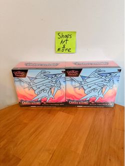 (LOT OF 2) Chaos Rising Pokemon Center Elite Trainer Box (DAMAGED)