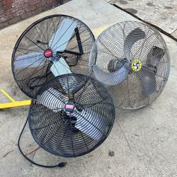 3 Industrial Fans