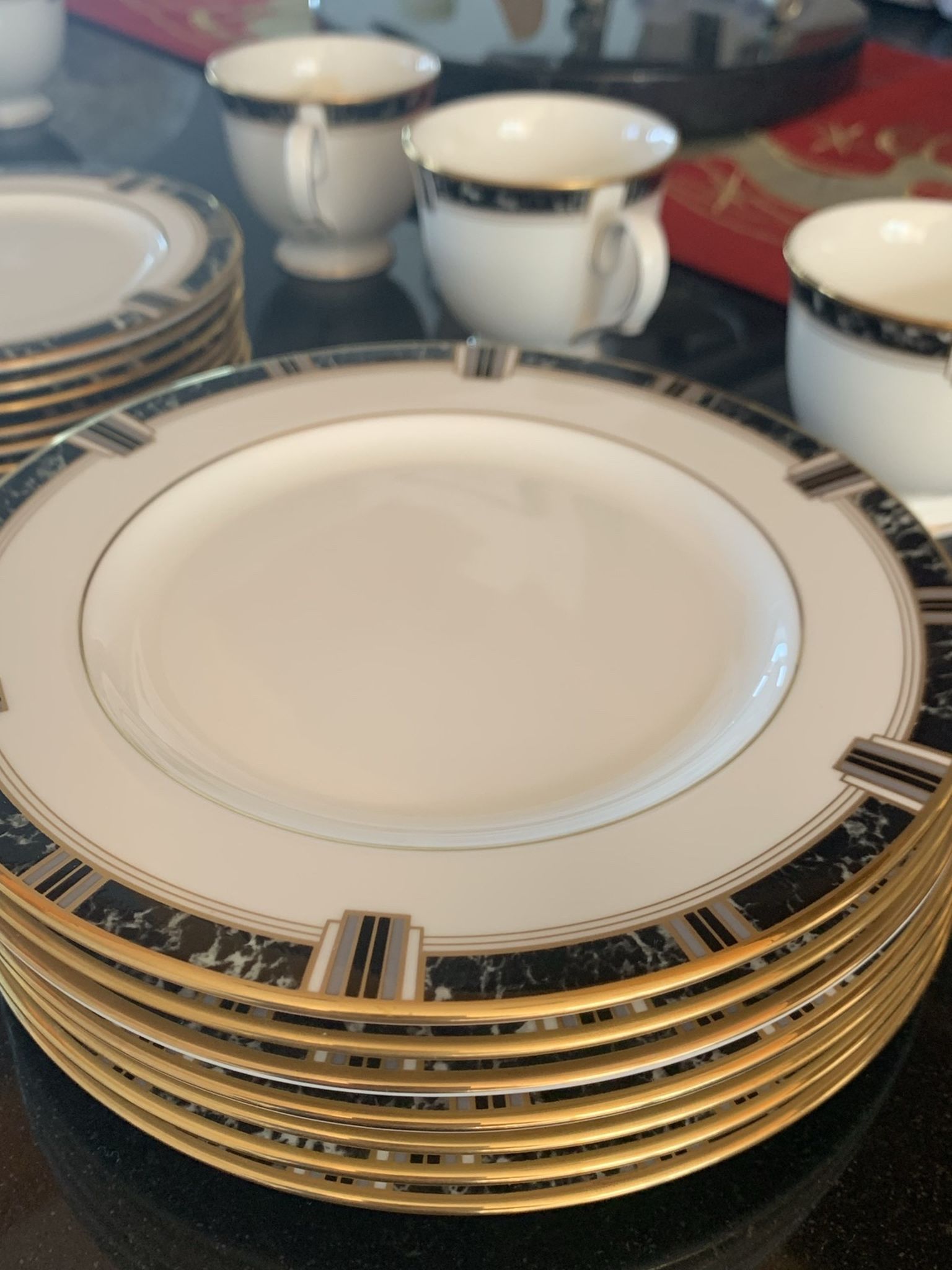 Brand new Lenox contemporary classic fine China… Seven complete sets