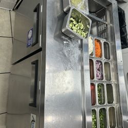 Avantco Double Door Refrigerator 