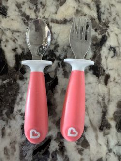 Munchkin baby spoon and fork