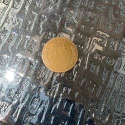 Wheat Penny 1918 No Mints Mark Errors L On The Rim Very Rare Lincoln Wheat Penny