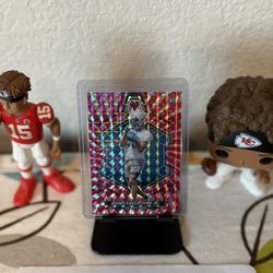 Ennis Rakestraw Jr 2024 Mosaic Pink Swirl /13 SSP #357 RC