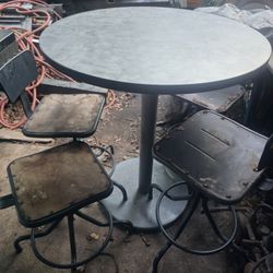 High Top Table & Stools