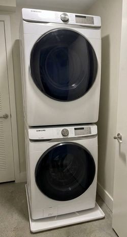 Gorgeous Samsung Washer and gas dryer